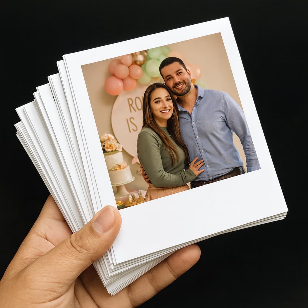 Mini Foto Por Unidade - Cabe na capinha de Celular - Alta qualidade - Sem legendas