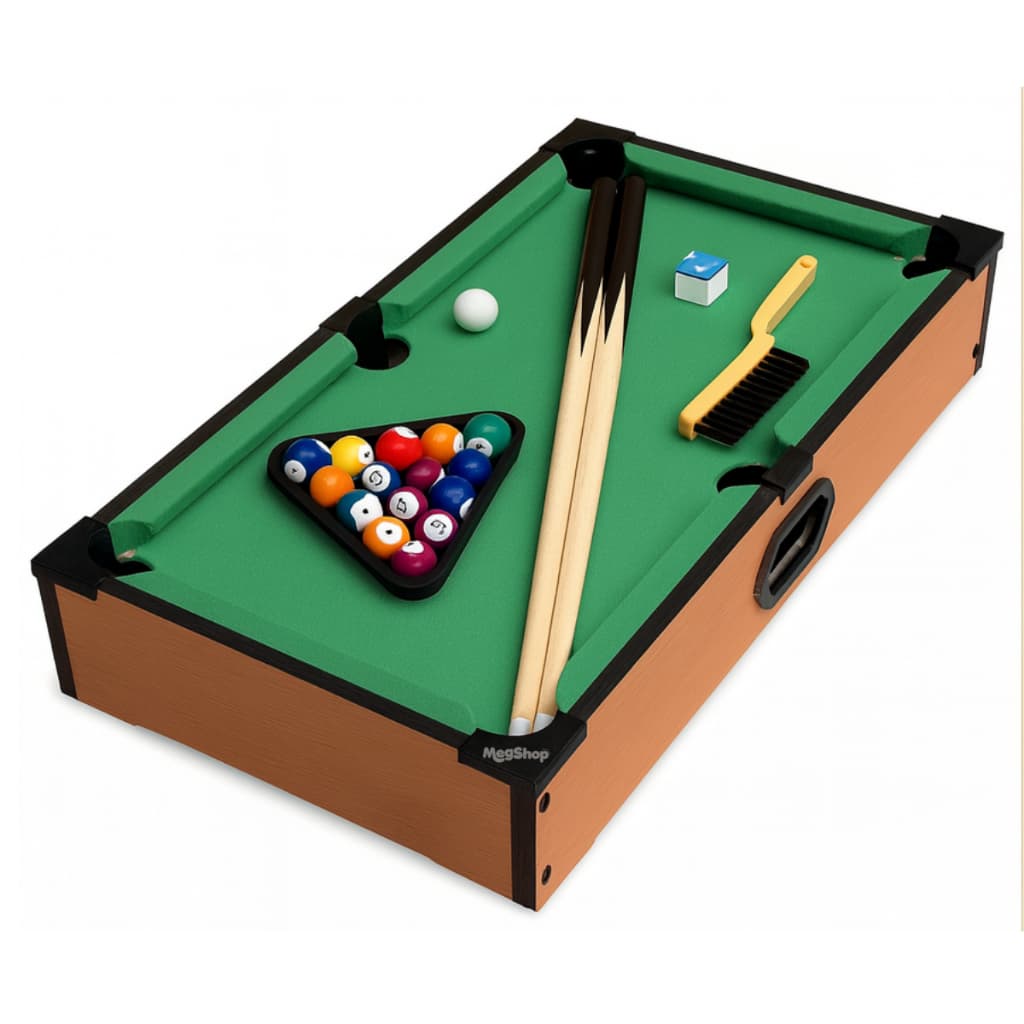 Mini Mesa De Bilhar Sinuca Snooker infantil Portátil