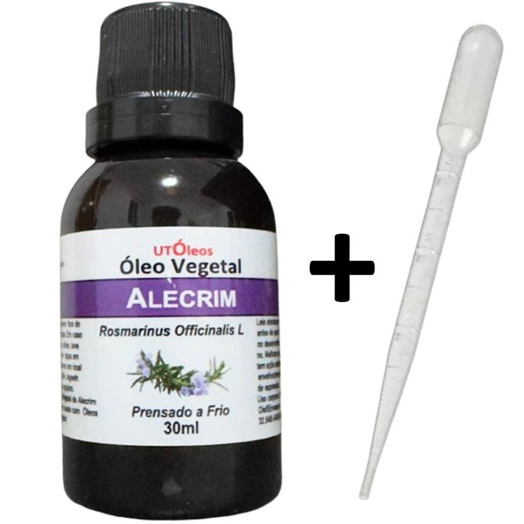 Óleo Vegetal De Alecrim 100% Puro 30ml