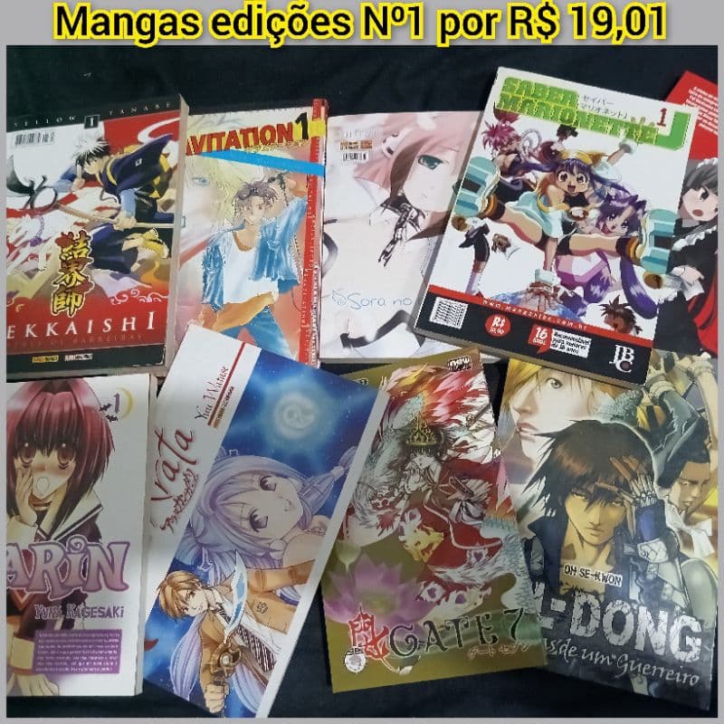 Mangá - Edições número 1