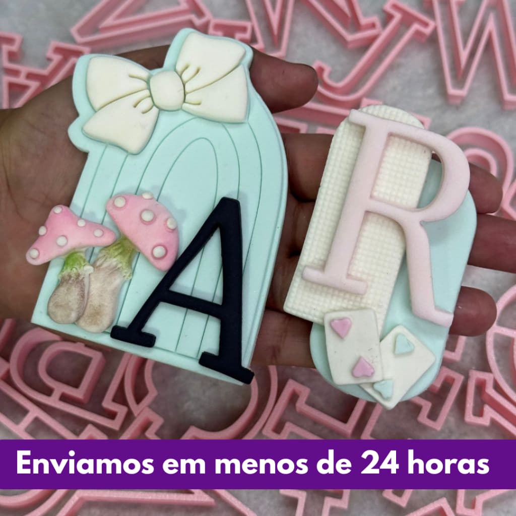 Cortador Plástico Letras Grandes