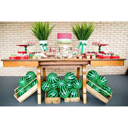 Kit 10/20/30/40  Bola Melancia de Vinil  Infantil Festas, Eventos, Decoração ATACADO