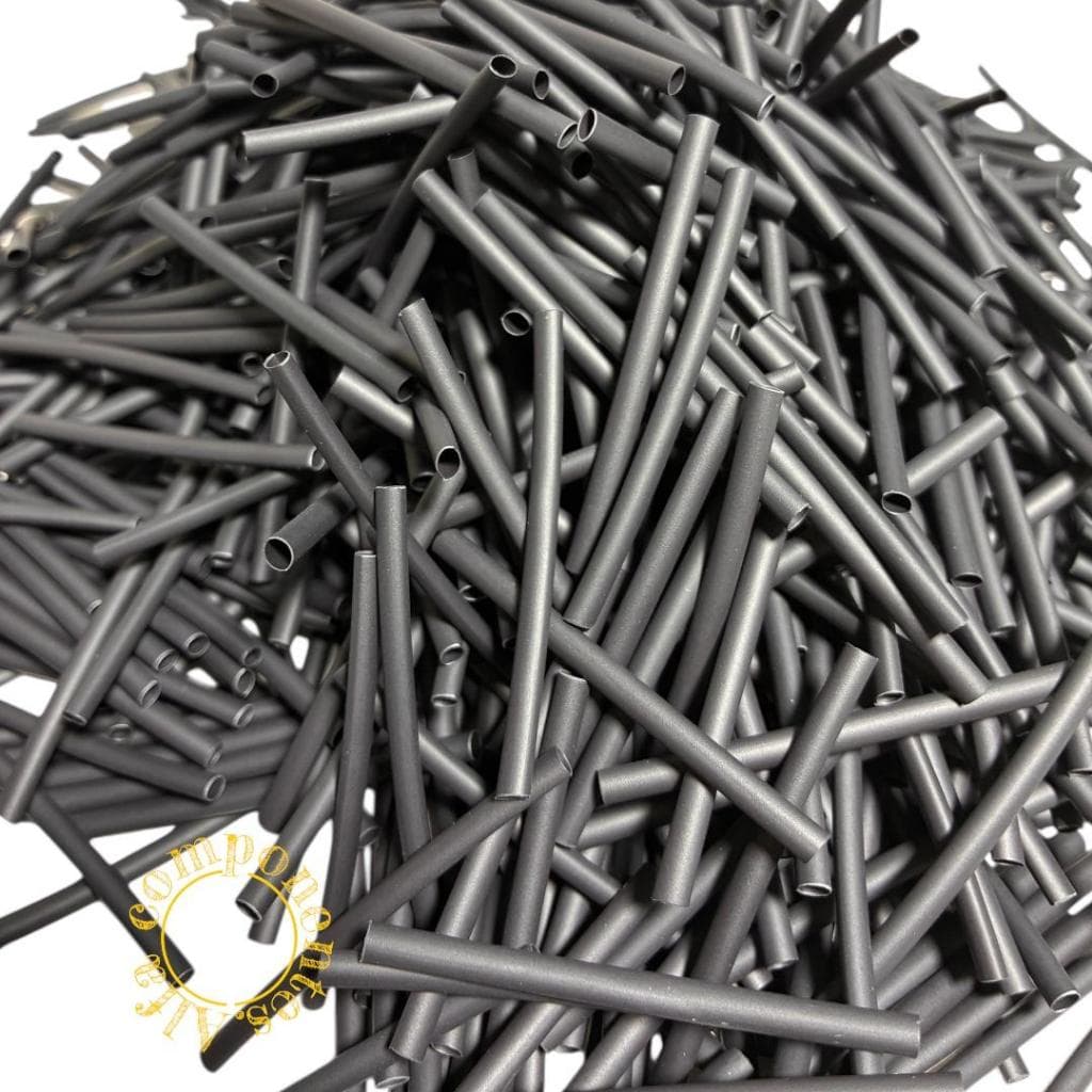 KIT 400 Tubo Termo Retrátil Espaguete Contrátil 1,5MM 2,5MM