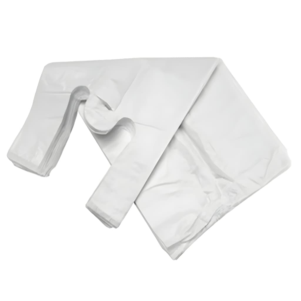 Sacola Plastica Branca Reforçada Virgem De Qualidade Tamanhos Variados 25x35 a 90x100 Kit 1 kg