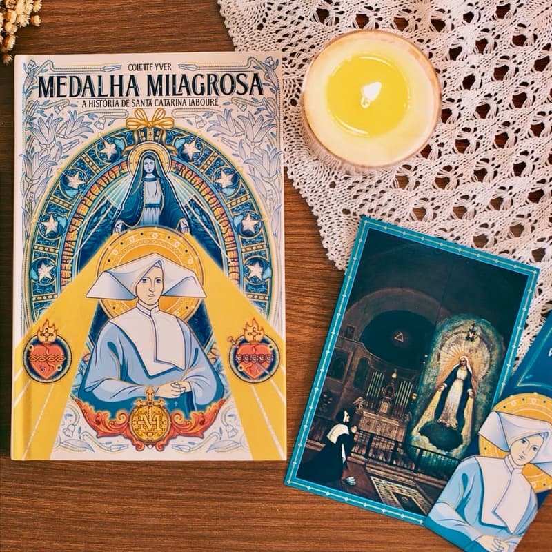 Livro Medalha Milagrosa Minha Biblioteca Católica