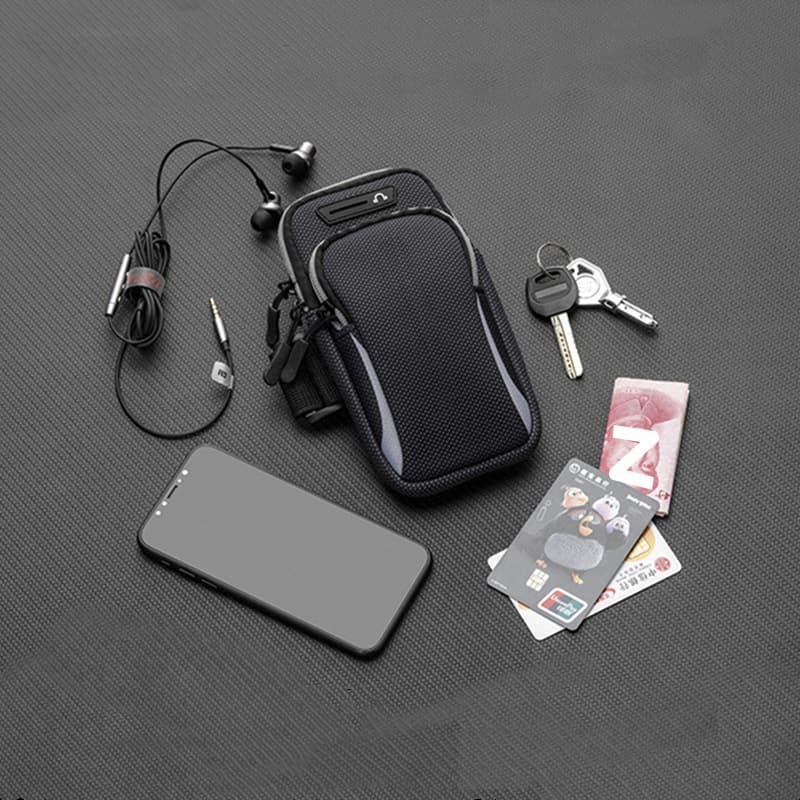 Pochete Fitness Bolsa de Braço para Celular 6.5 a 7.2 Polegadas Braçadeira