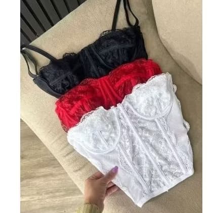 CORSET SINDERELA RENDADO ESTETICO