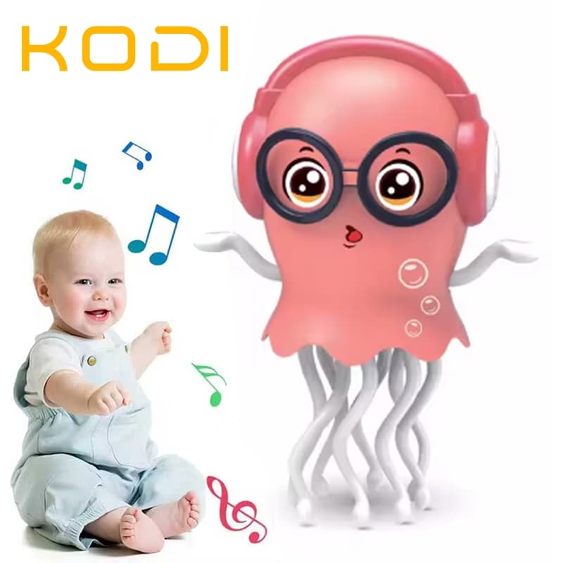 Polvo Dançante Eletrônico, Sensor de Obstáculos - O Presente Perfeito para Crianças Estresse -P21