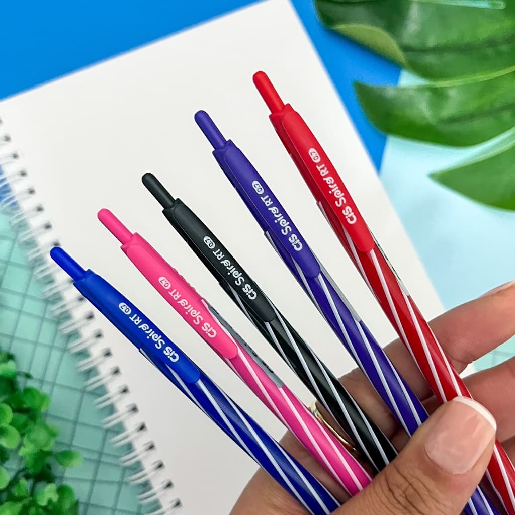 Caneta Esferográfica Retrátil 0.7 mm Spiro RT - Cis