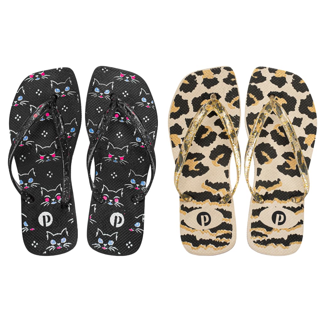 Kit Chinelo Feminino Confortável Macio