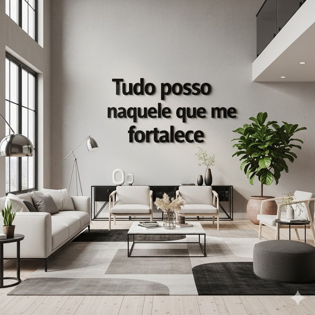 Sua Frase Decorada em Acrílico Espelhado Personalizado - Logo - Palavras - Arte Grátis