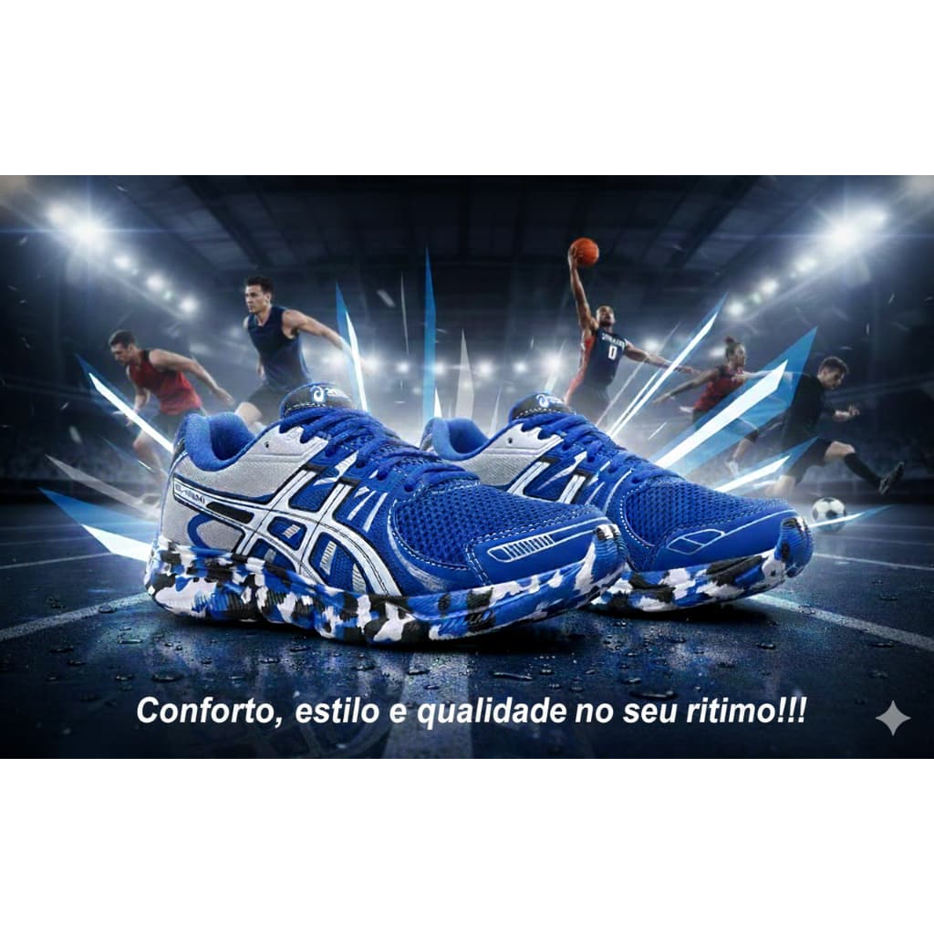 Tênis Feminino Corrida Academia Leve Moderno e Versátil Conforto Diário 34 ao 39