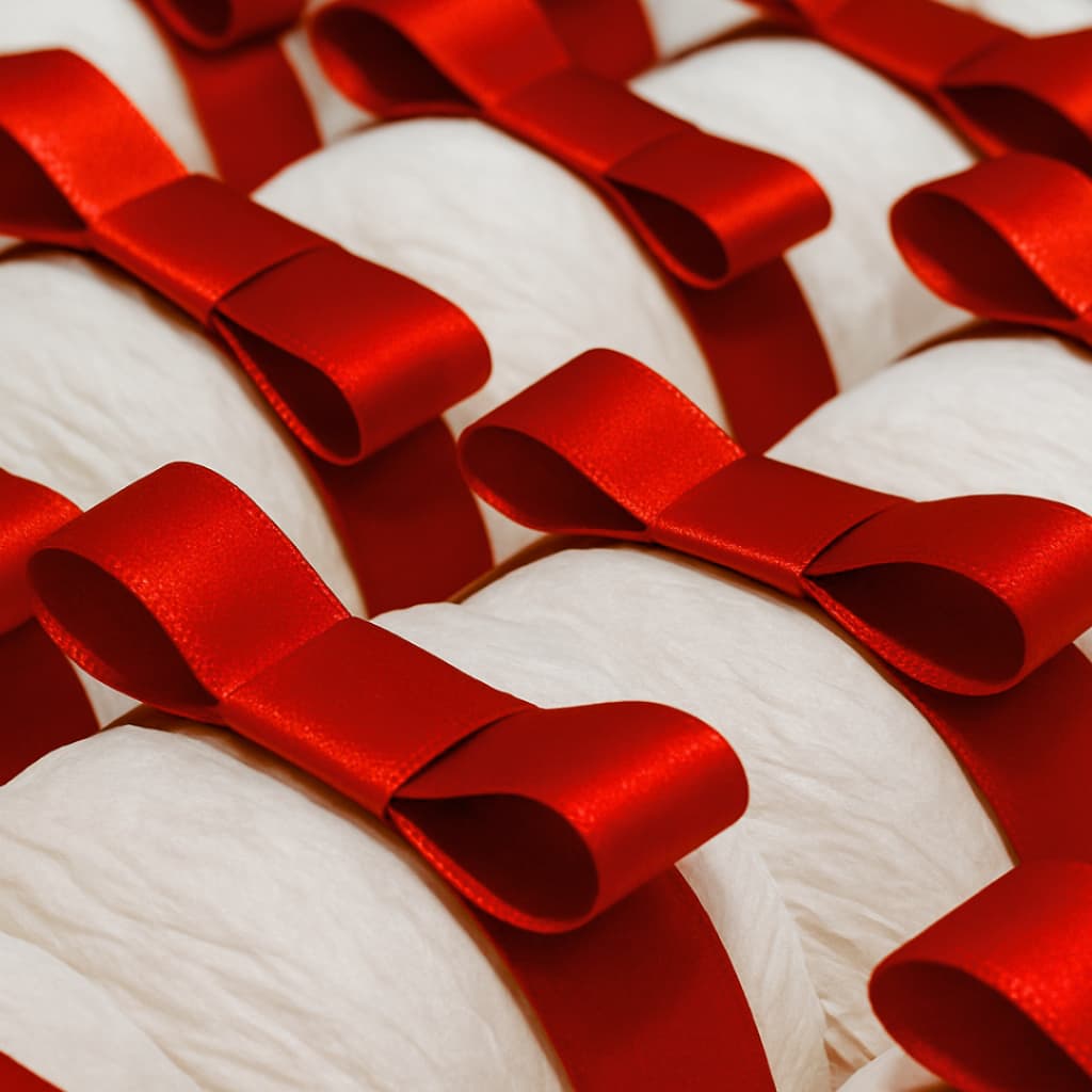 50/100/150/200 Laços Prontos de 5cm + Fita p/ Lembrancinhas de Casamento Chá de Bebê Batizado Festa