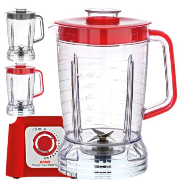 Copo liquidificador Arno Power Max LN51 / LN54 / LN56 / LN61 / Multichef 7 em 1 MP74