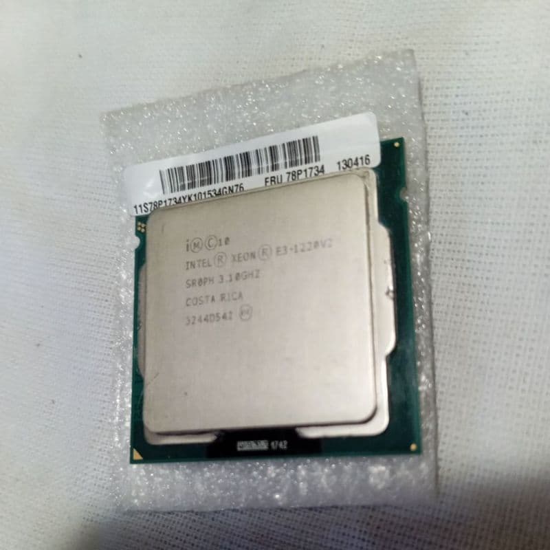 Processador, CPU,  Intel Xeon E3-1220 V2.  para computadores, Servidores,Socket FCLGA 1150