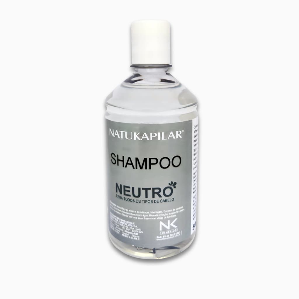 Shampoo Neutro 500mL Natukapilar