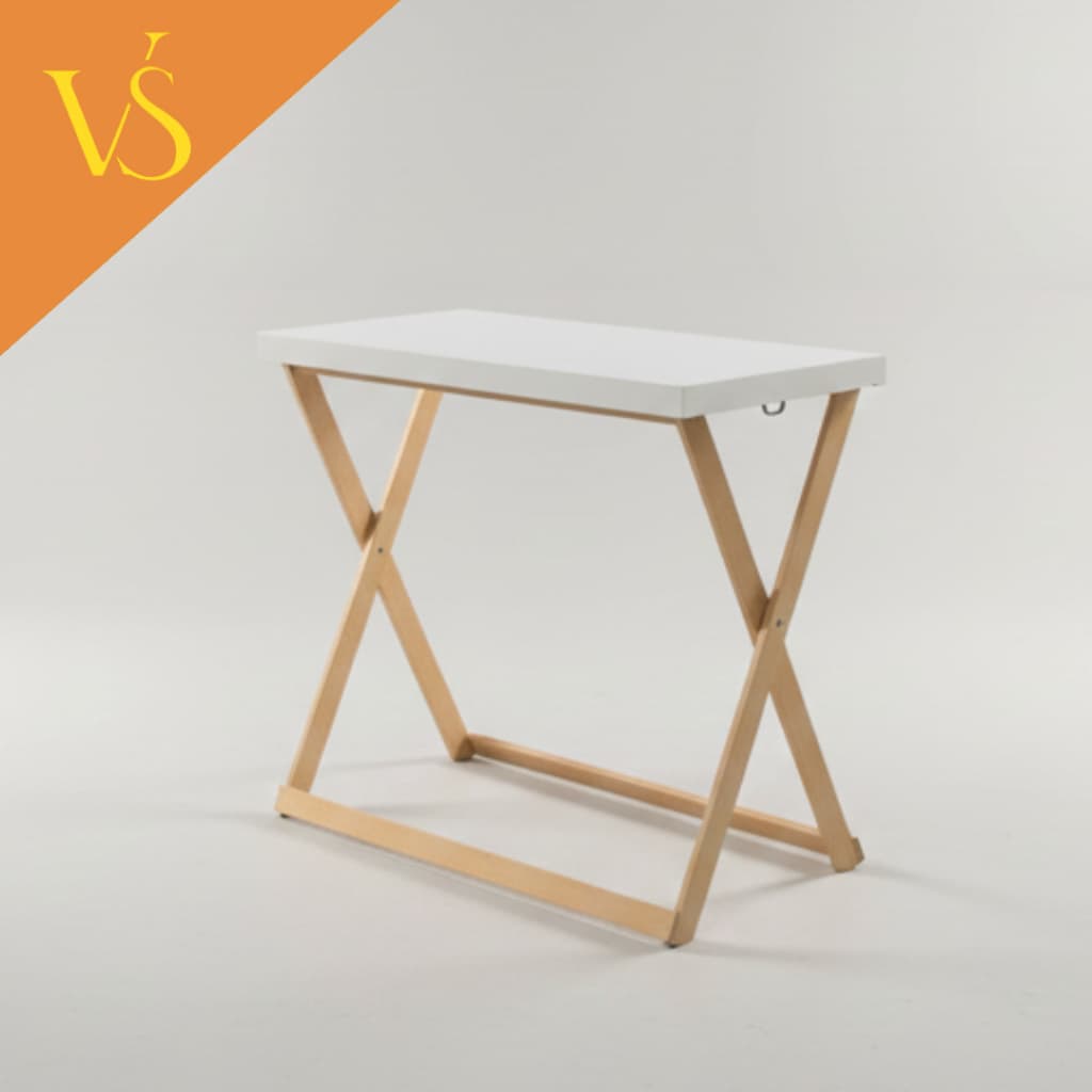 Mesa Cavalete Dobrável MDF Pratico e Compacto Decoração Ideal Para Eventos e Festas