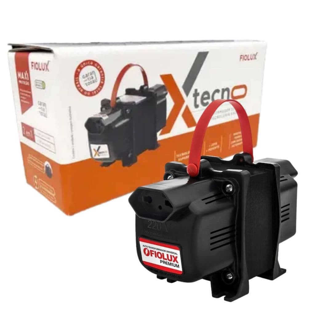 Auto Transformador 500VA Bivolt 110v/220v KF Alta Proteção e Desempenho