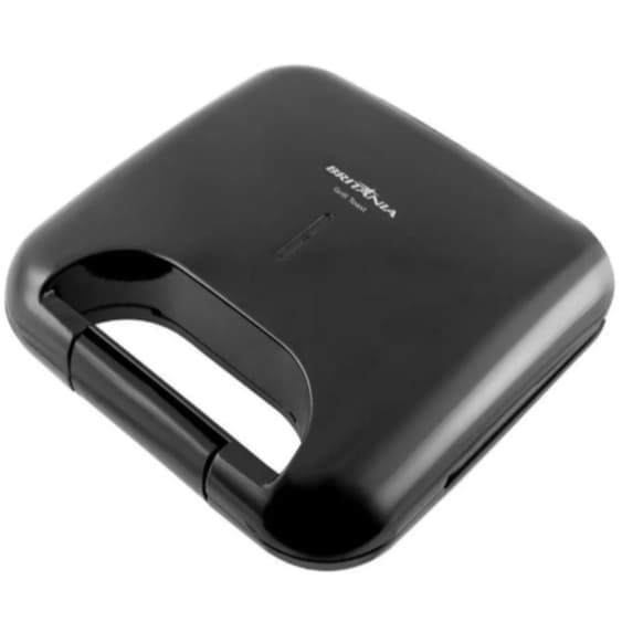Sanduicheira e Grill Britânia BGR01P Toast 750W Antiaderente – Preto
