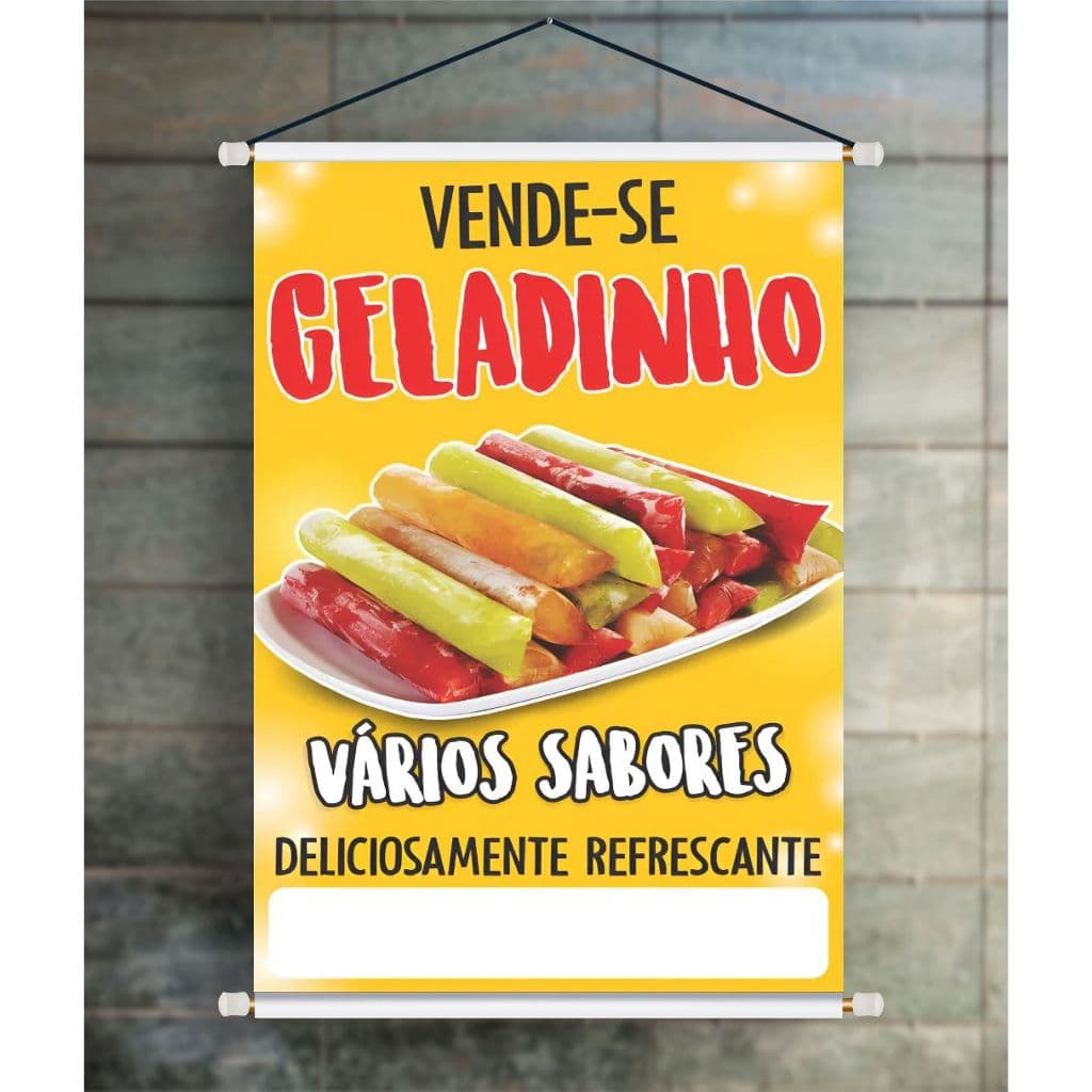 BANNER ARTE PRONTA - VENDE-SE GELADINHO