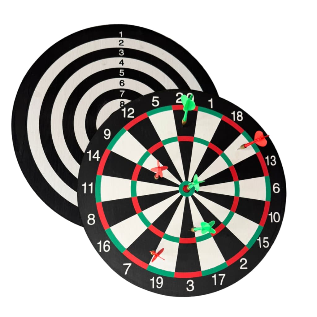 Jogo de dardo profissional elite tiro ao alvo 2 em 1 grande 38 cm em promoção