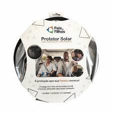 KIT PROTETOR SOLAR C/VENTOSA - PAIS E FILHOS