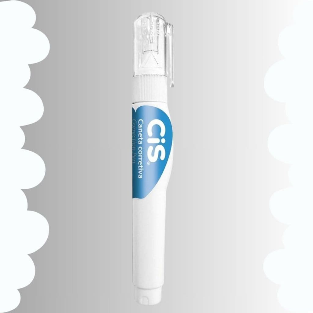 Corretivo Líquido Em Caneta 9ml - Cis