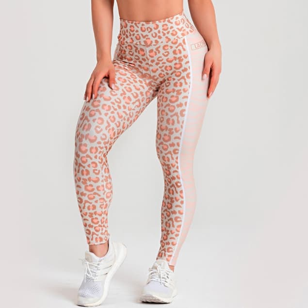 Legging Feminina Fitness Academia Estampada Cuiabá Compressão Cintura Alta Zero Transparência
