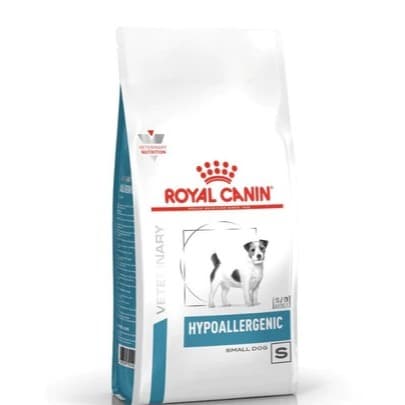 Ração Royal Canin Veterinary Nutrition Hypoallergenic Small Dog para Cães de Pequeno Porte com Alergias - 2Kg