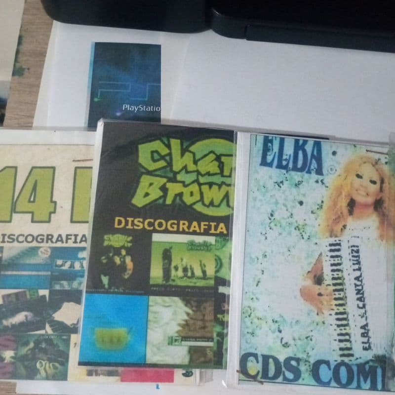 CDs MP3 de Músicas Nacionais ( paralelos do Camelô )