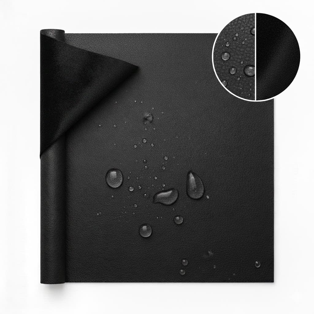 Tecido Couro Sintético Ecológico 5 Metros Forro Aveludado 5,0 x 1,42