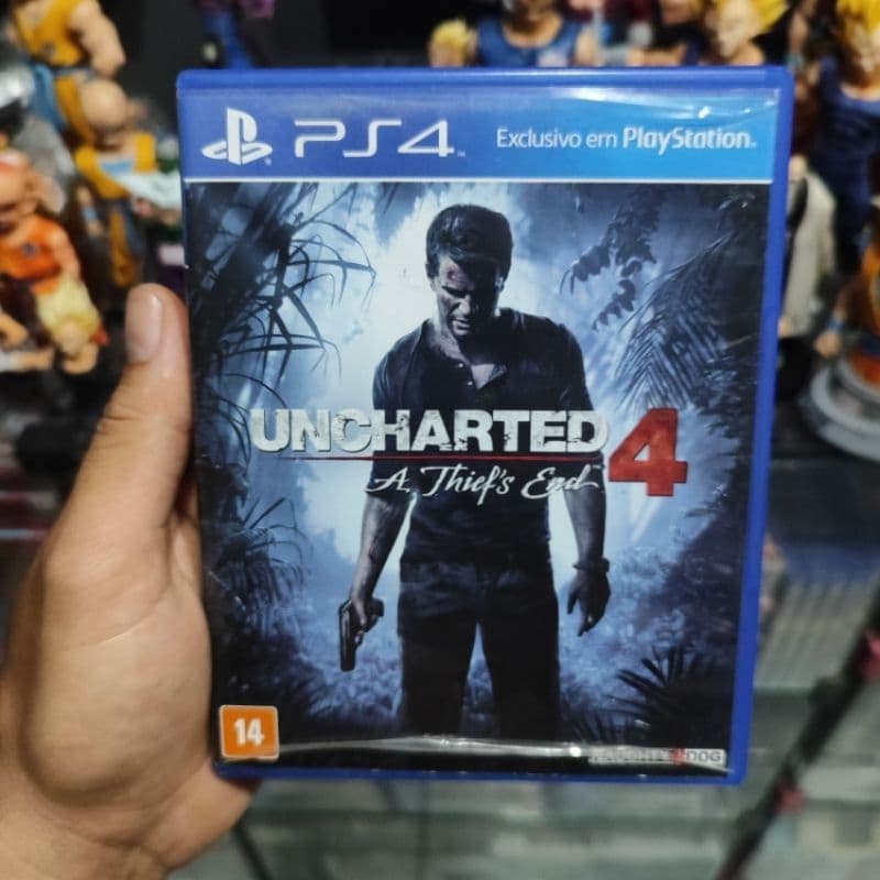 Uncharted 4 PS4 PTBR - USADO SEMINOVO