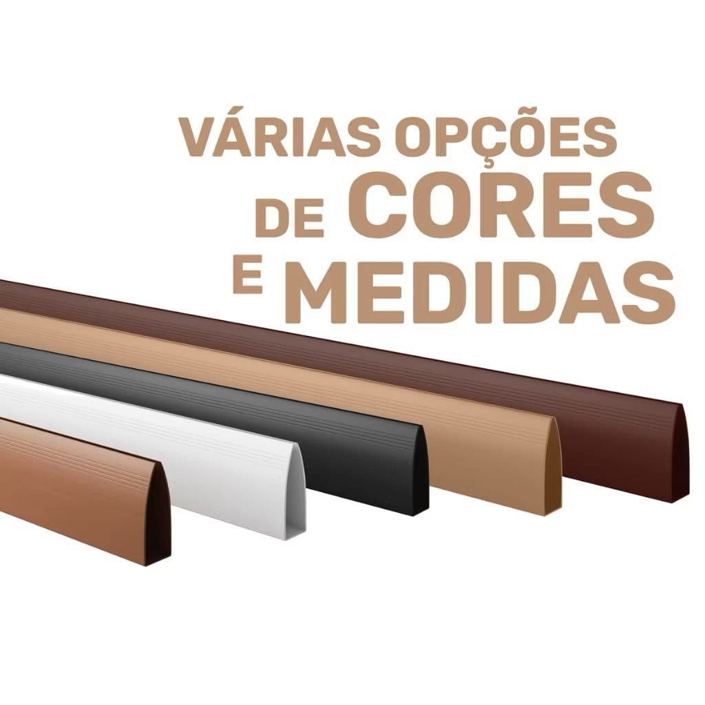 Protetor Saia de Porta Facilit Branca, Preta, Mogno e Cerejeira