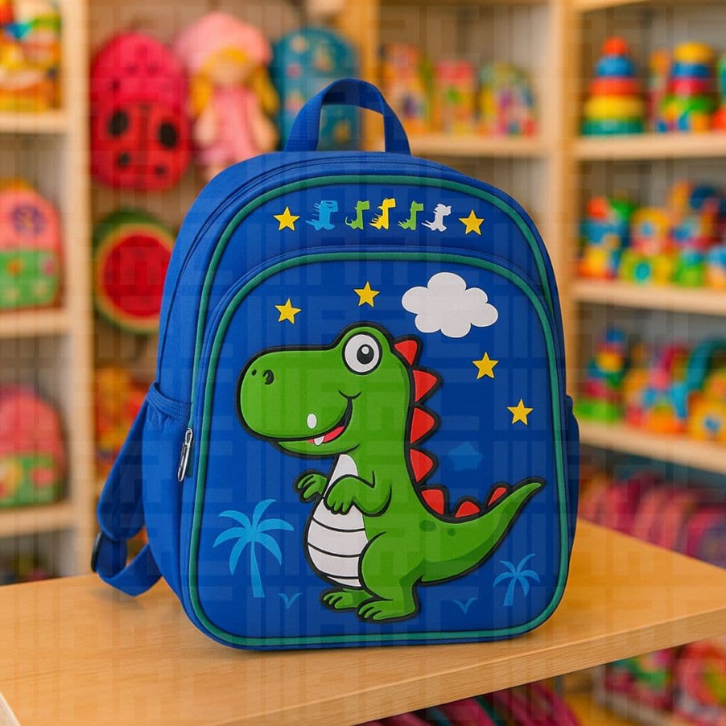 Mochila Infantil Dinossauro 3D Mochila Escolar Pequena Para Crianca Creche Escola Colegio Passeio