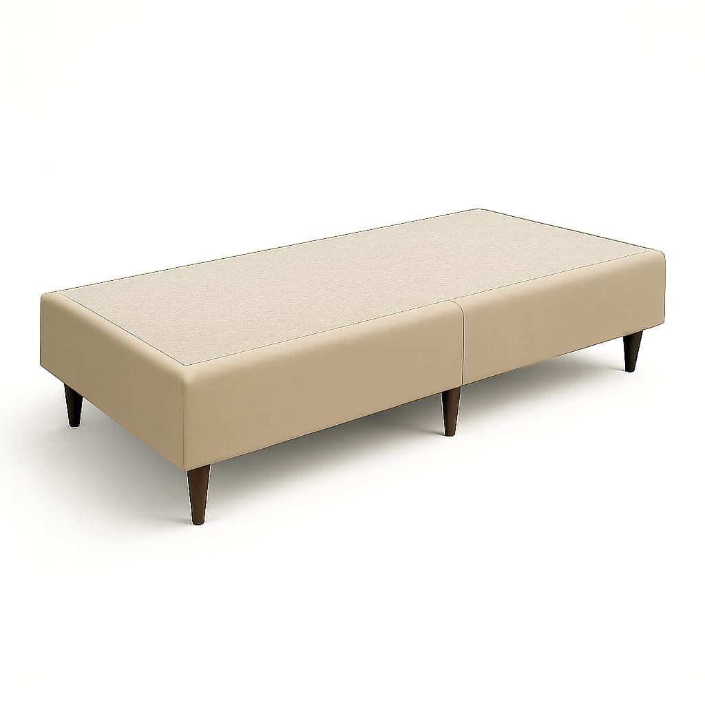 Cama De Solteiro Box Dobravel Bipartida 188x78 Varias Opções de Cores Material Reforçado Mega Oferta