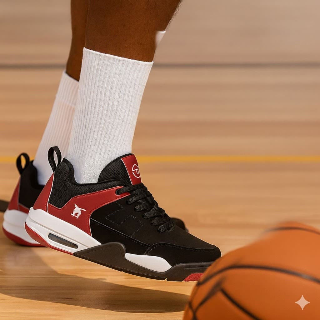 Tenis masculino basquete academia conforto treino original