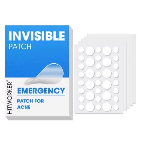 Kit Com 36 /40 und Adesivo Tratamento de Acne 2 Tamanhos. Invisíveis - Para Homens e Mulheres