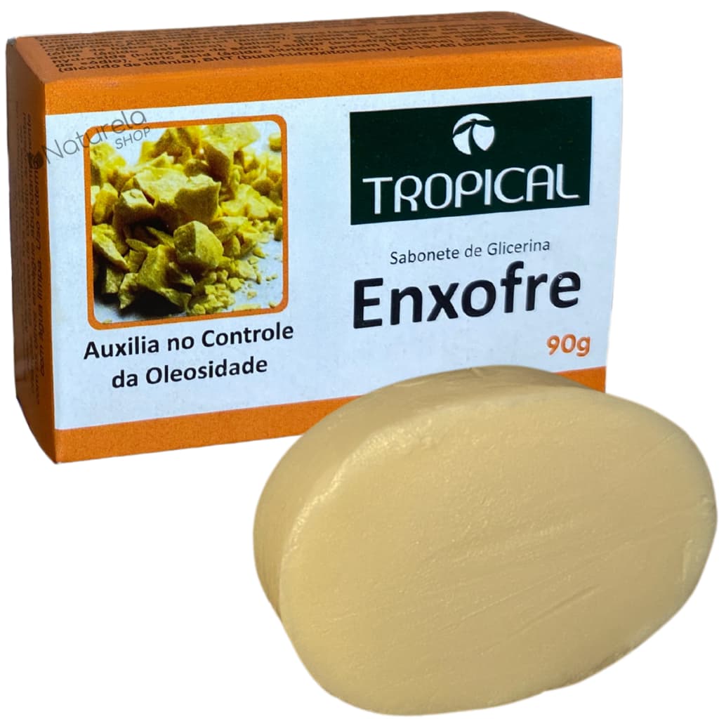 Sabonete Barra Enxofre Tropical 90g