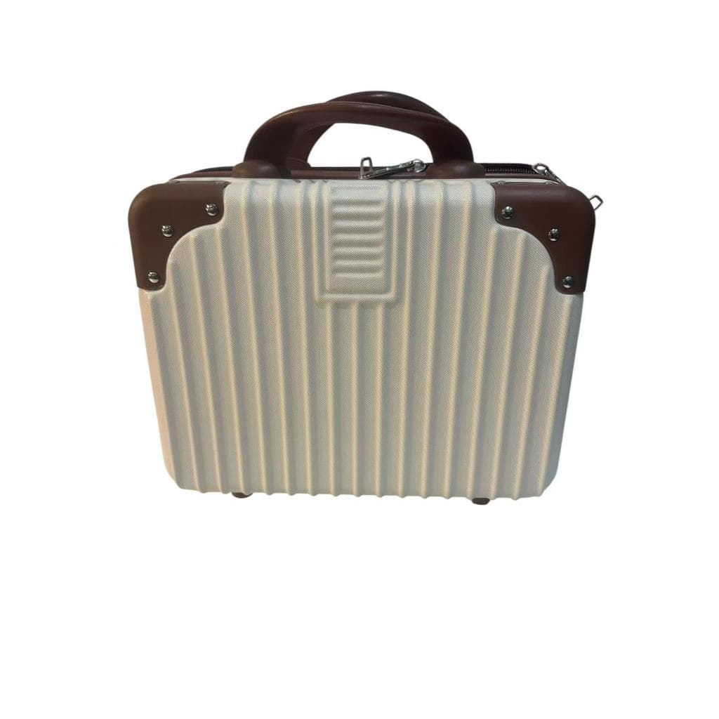 Frasqueiras De Viagem Necessaire ABS  Rigido Maleta de mao  com cadeado TSA  Alca de ombro longa