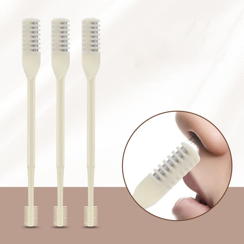 Aparador de Pelos do Nariz Orelha Portátil Rotativa Seguro Fácil Lamina Compacta 360