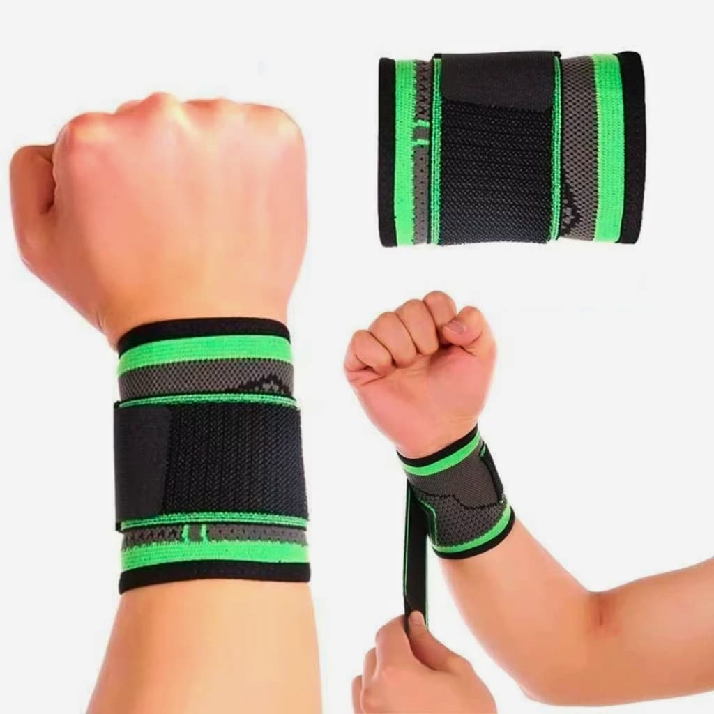 Munhequeira de Compressão  Pulso para Esportes - Suporte Ideal para Academia e Treinamento
