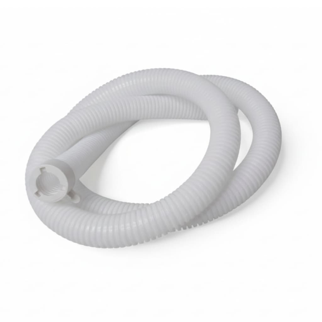 Mangueira de Saída Tanquinho Universal 1,30 PVC Branca Flexível