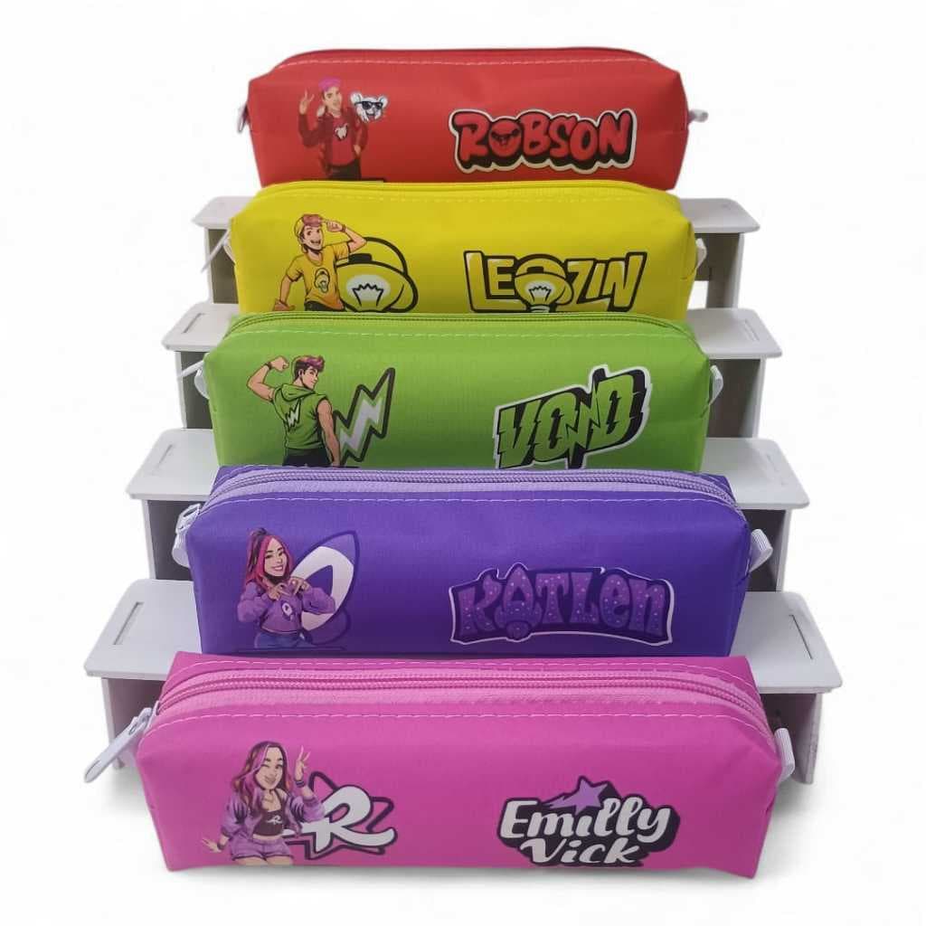 Estojo Dos Rosa/ Emilly Vick personalizados pronta entrega