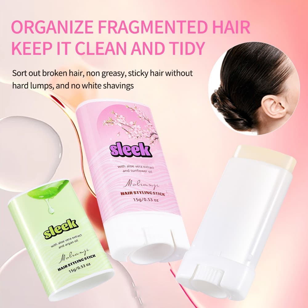 Bastão De Cabelo Fácil Para Modelagem/Cera Segurar Cuidados Com Os Cabelos Extrato De Aloe Vera De Longa Duração