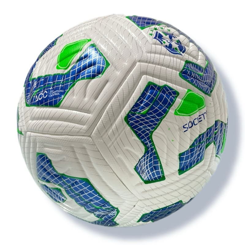 Linda Bola Futebol Campo Society Tamanho 5 Modelo Brasileiro Adulto Infantil
