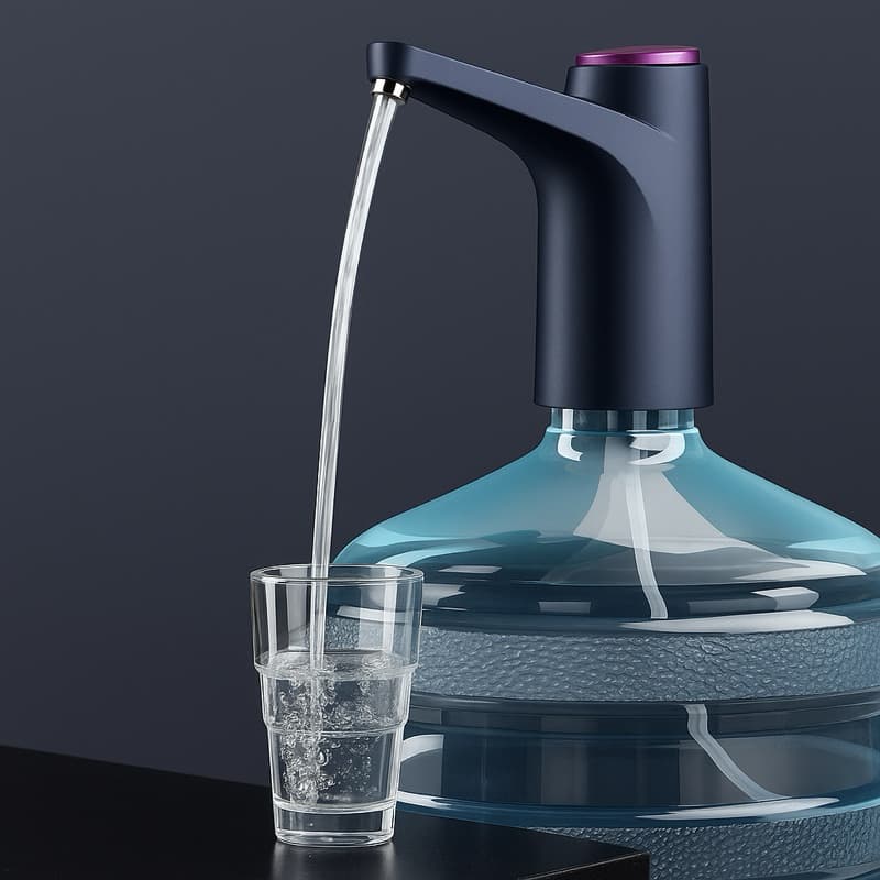 Bebedouro bomba elétrica para galão Água Recarregável bomba de água para galão de 5L10L20L