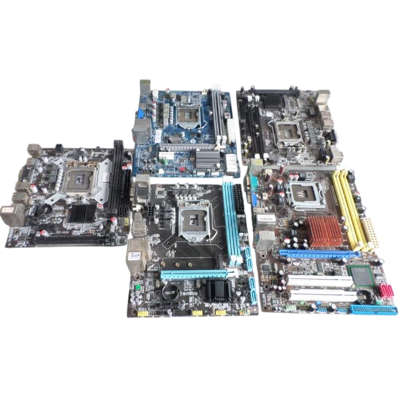 Placa Mãe para Computador com Defeito Leia