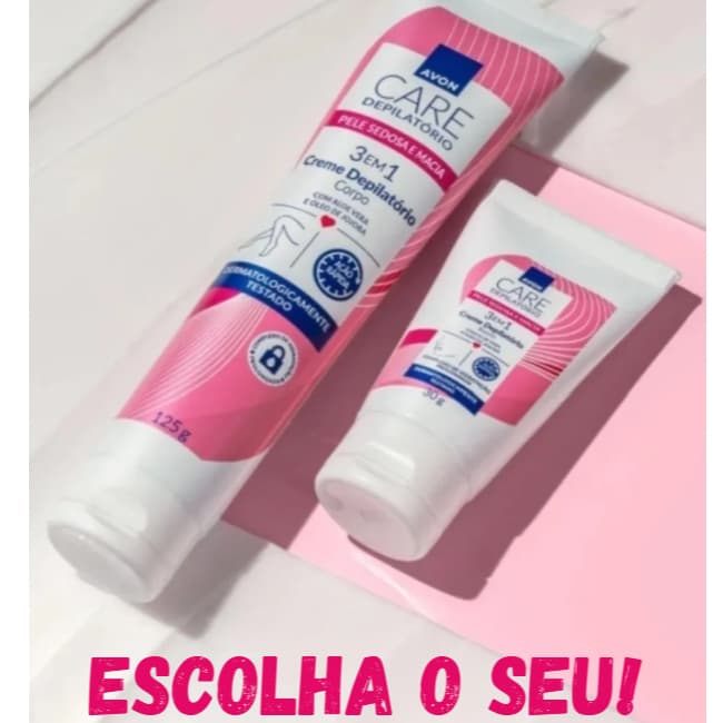 Creme Depilatório Para o Corpo OU Rosto Avon