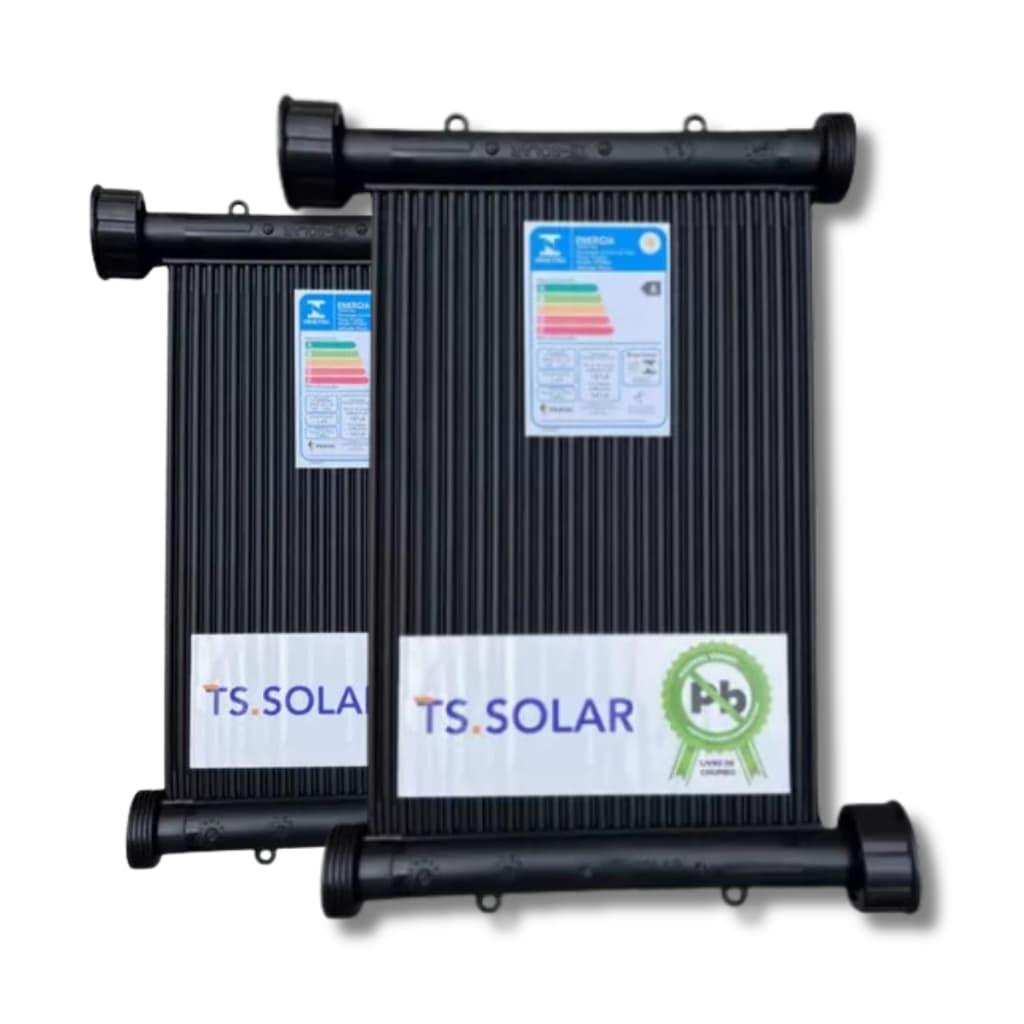 Kit Solar Aquecimento TS Solar 2 Placas de 2m – Aquecimento Solar Ecomasol