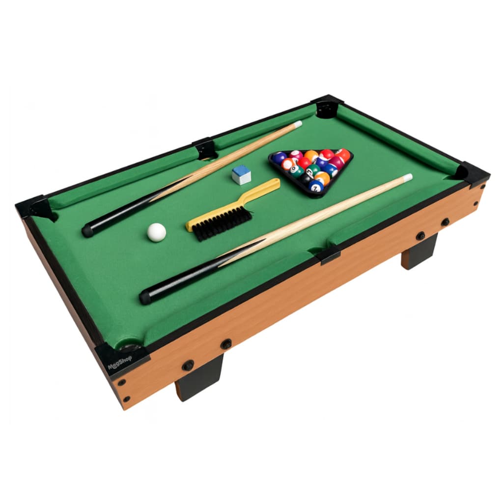 Bilhar mini Mesa De Sinuca profissional Com Tacos Bolas E Pezinho